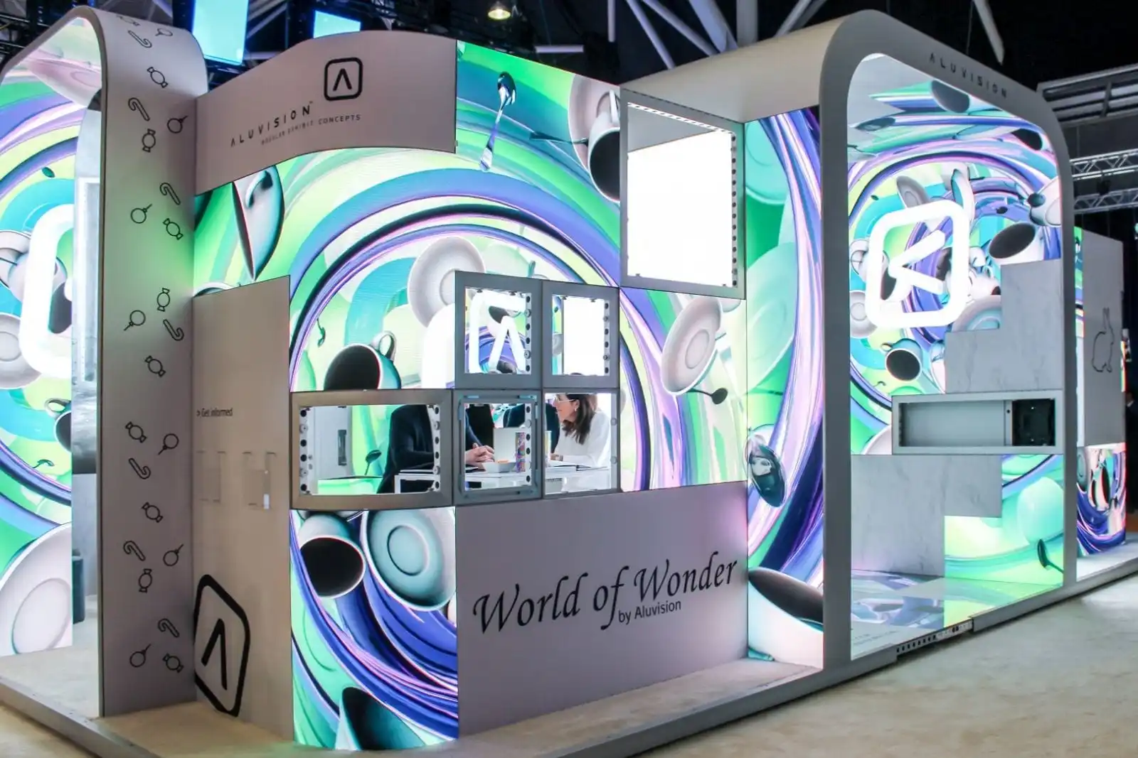 Aluvision modular booth