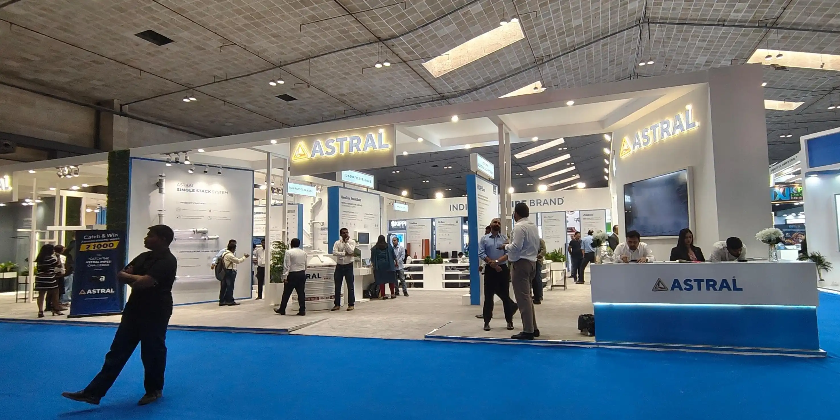 Exhibition Stall Construction Process