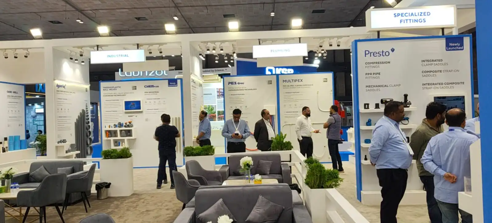 Astral Pipes Exhibition Stand at IPC Apex Expo Kolkata