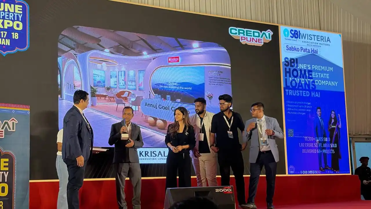 Artistic Exhibition Stall at CREDAI Pune