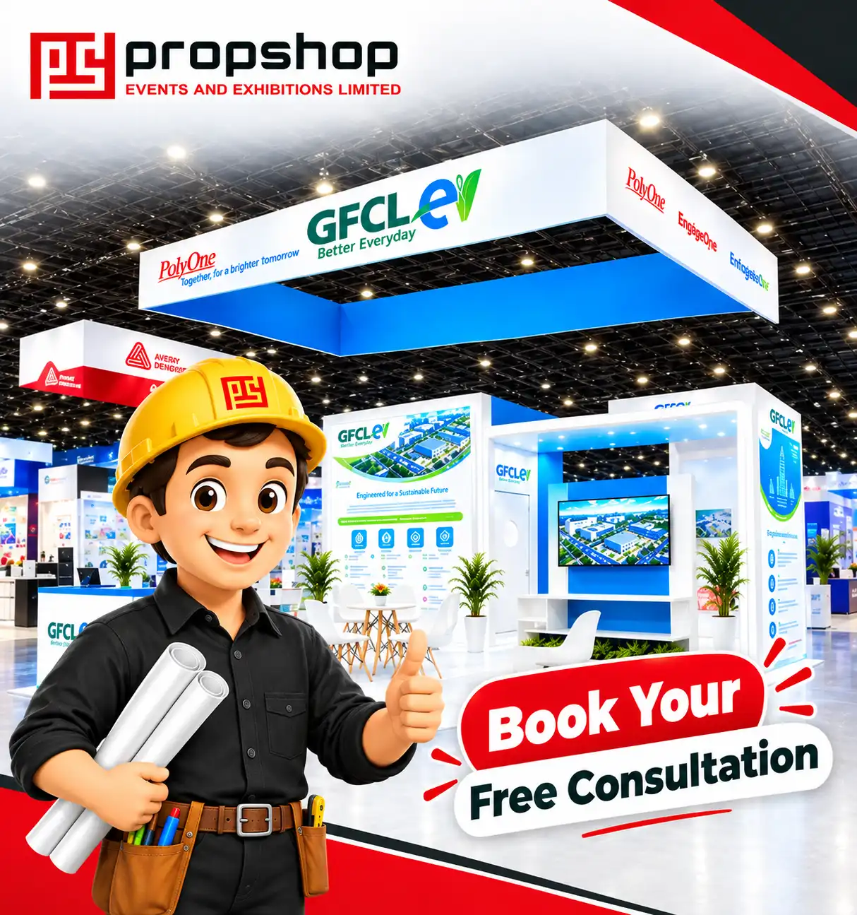Propshop exhibition stand USA