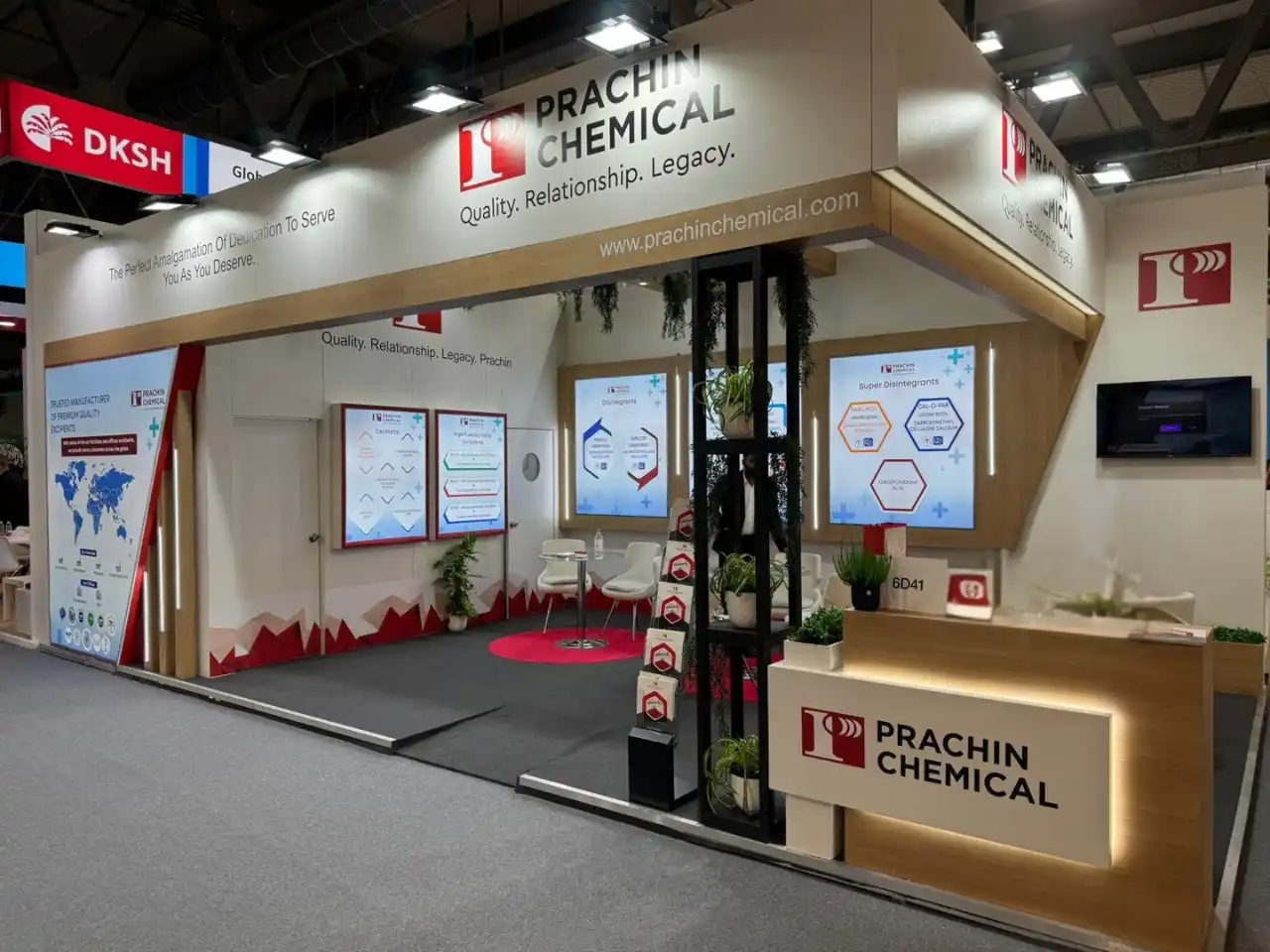 Prachin Chemicals exhibition stand
