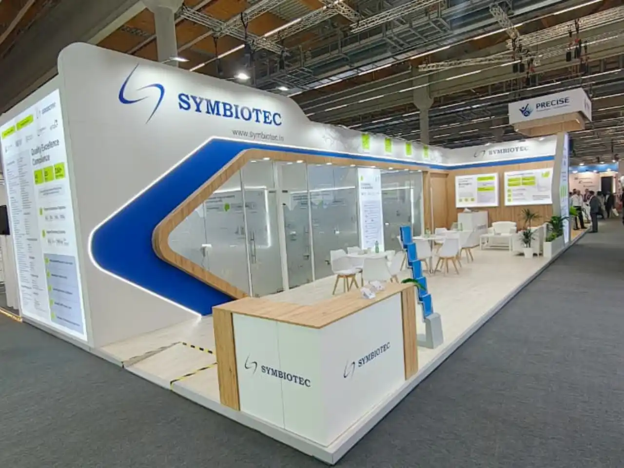 Symbiotec exhibition stand