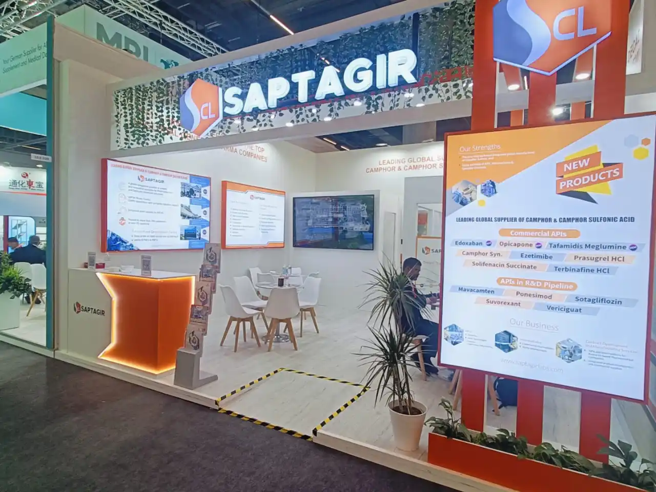 Saptagir exhibition stand