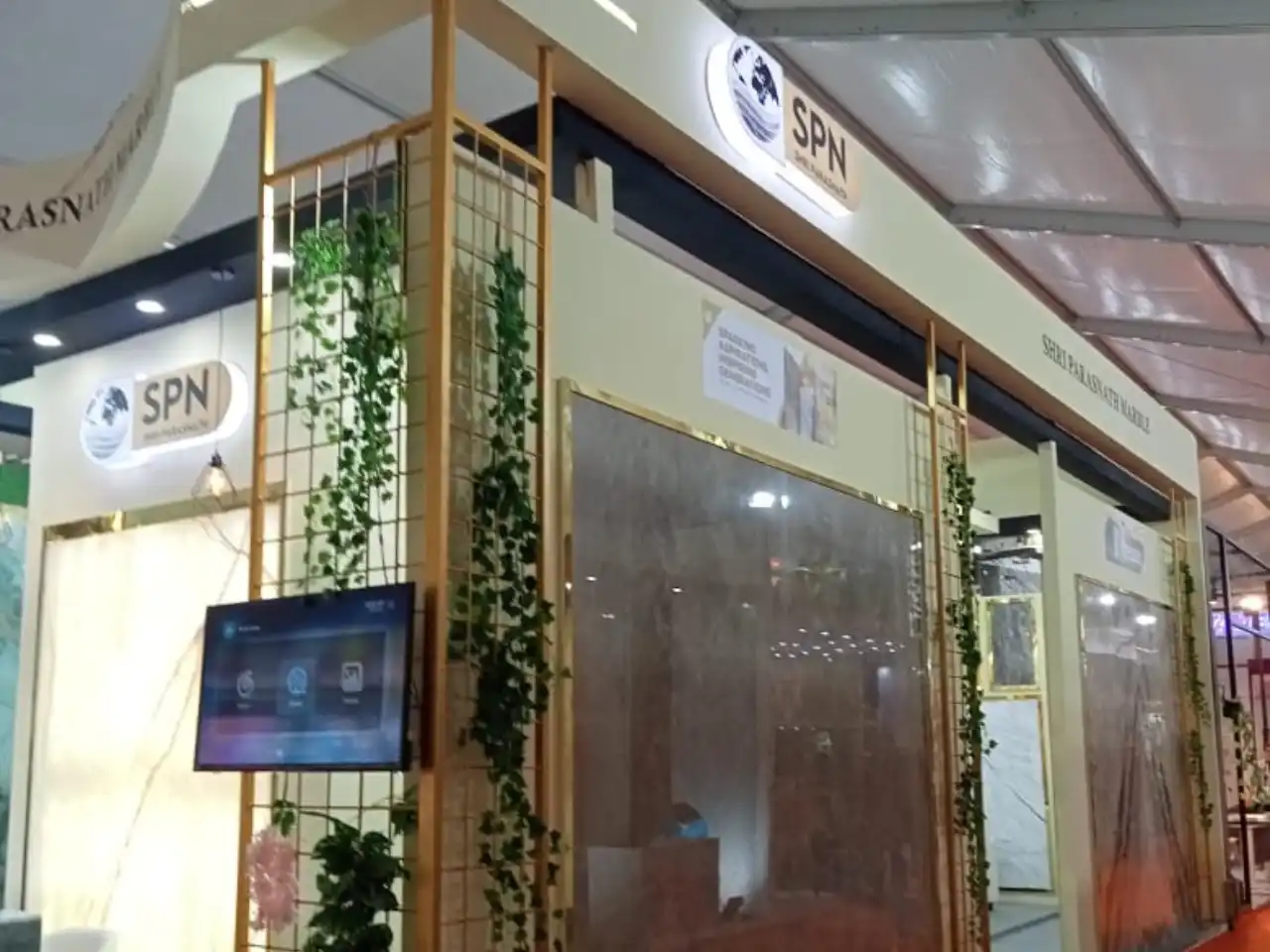 Parasnath Exhibition Stall