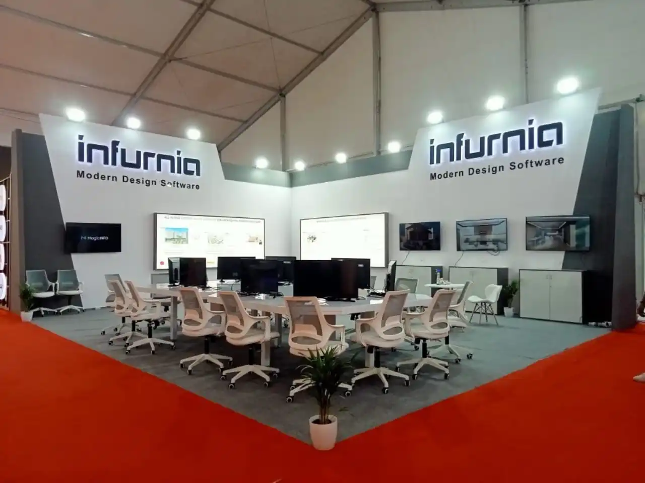infurnia Exhibition Stall