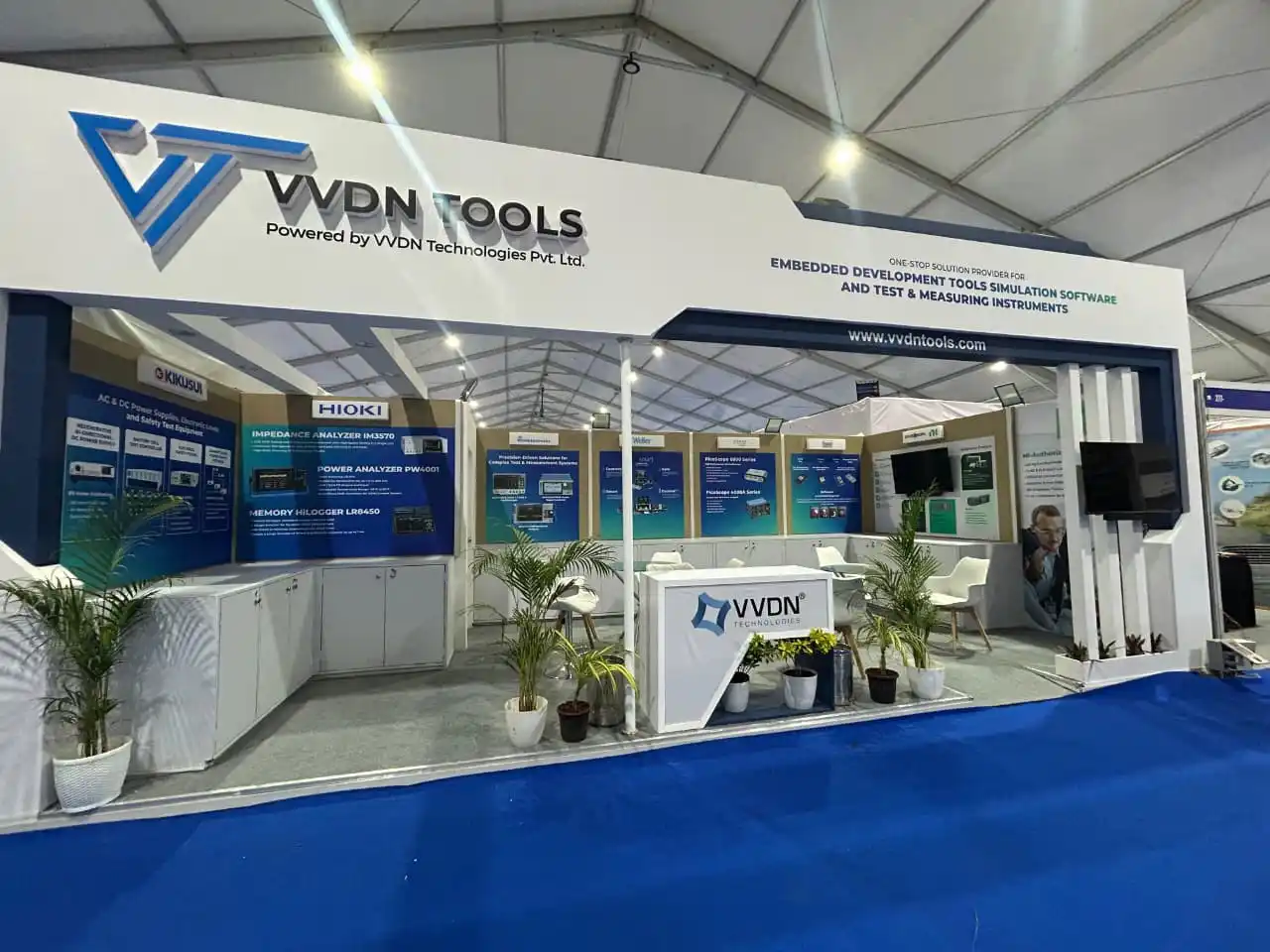 VVDN Tools Exhibition Stall
