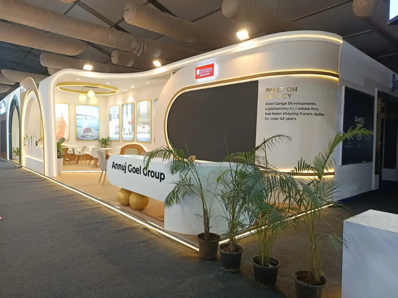 aanuj Goel Group Exhibition Stall