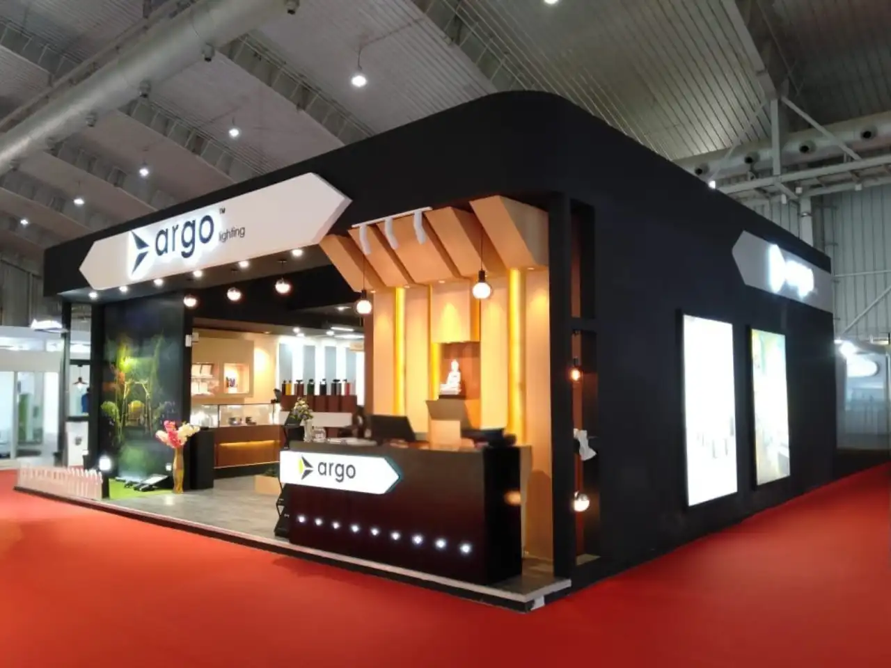 Argo lighting Exhibition Stall