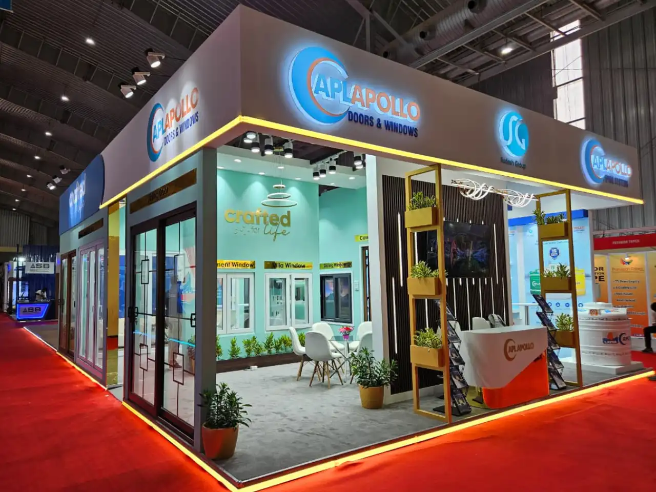 Aplapollo Exhibition Stall