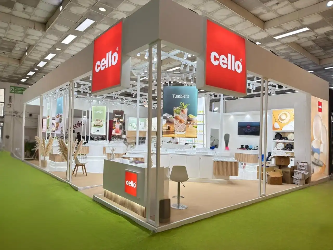 Cello Exhibition Stall