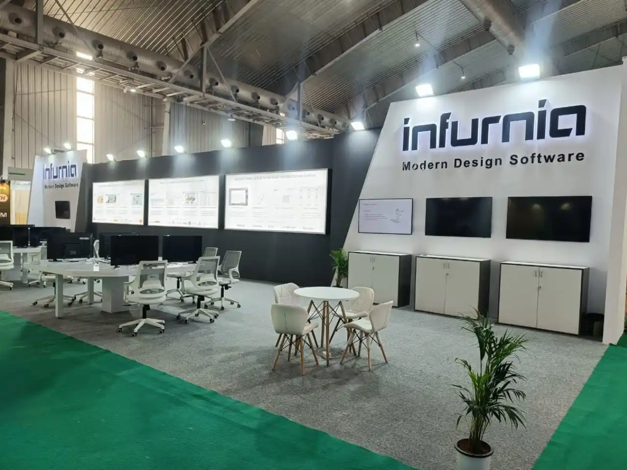 Project Omicron Exhibition Stall