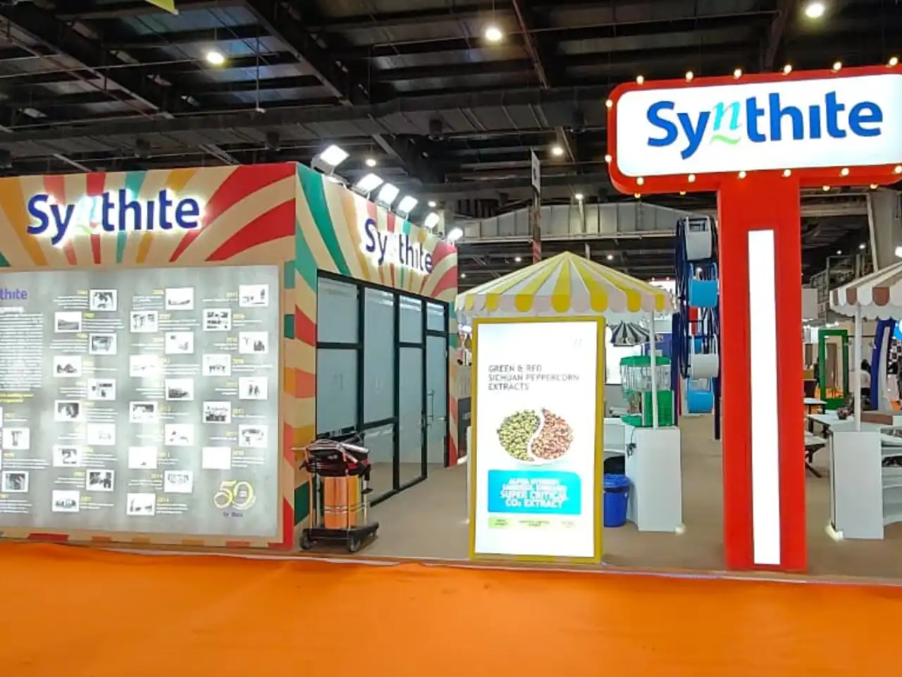 Professional trade show stand fabrication