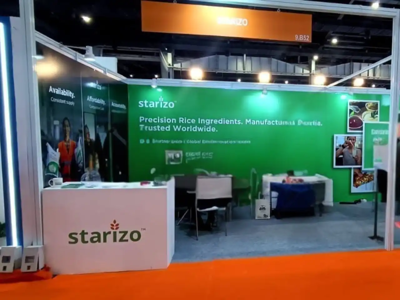 Custom exhibition booth construction