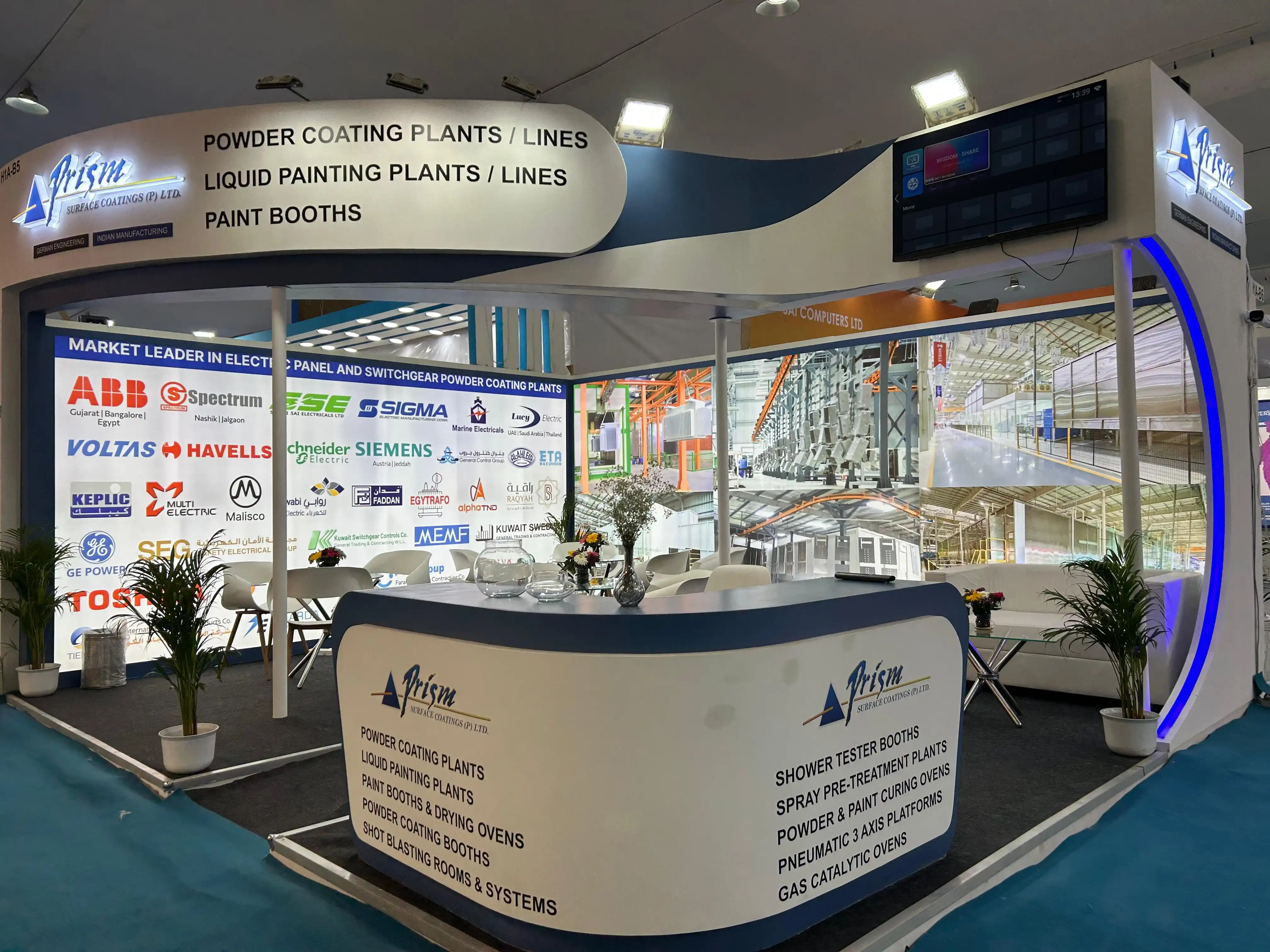 Stand Build by The Propshop