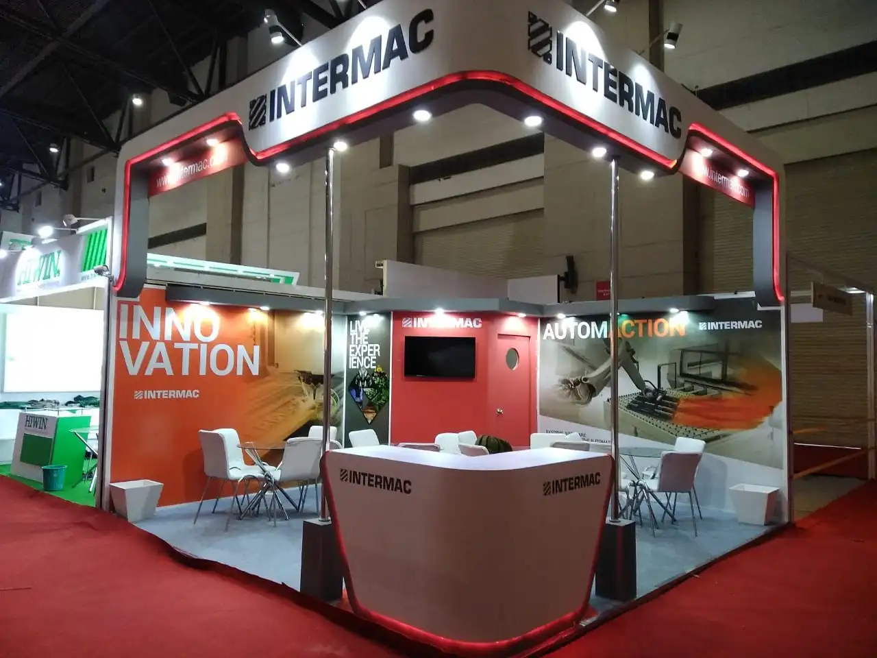 Intermac Exhibition Stall