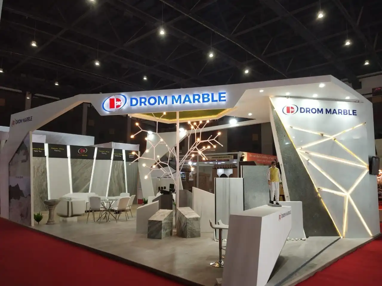 Drom Marble Exhibition Stall