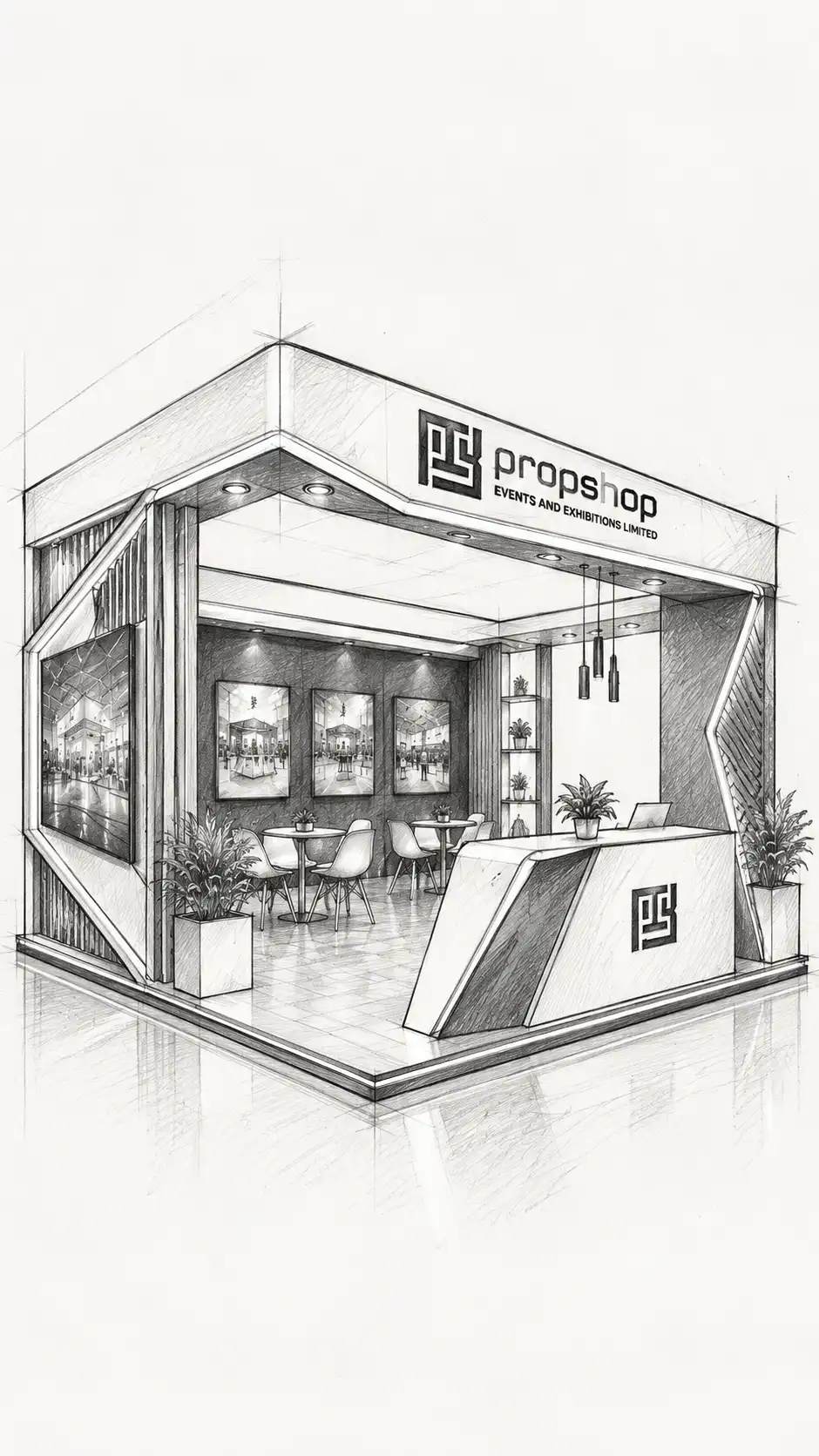 Propshop turnkey exhibition stand