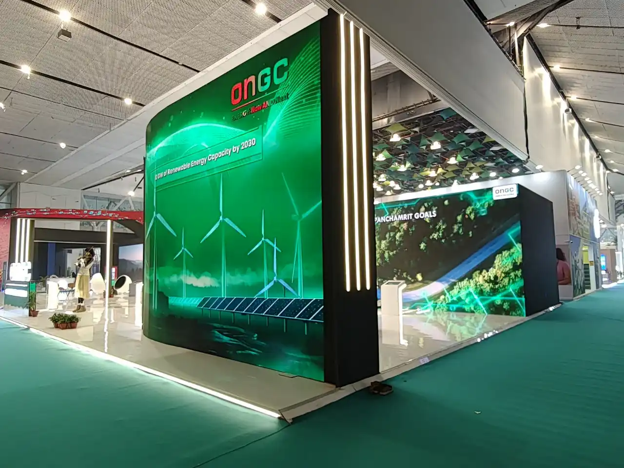 ONGC Exhibition Stall Design by The Propshop India