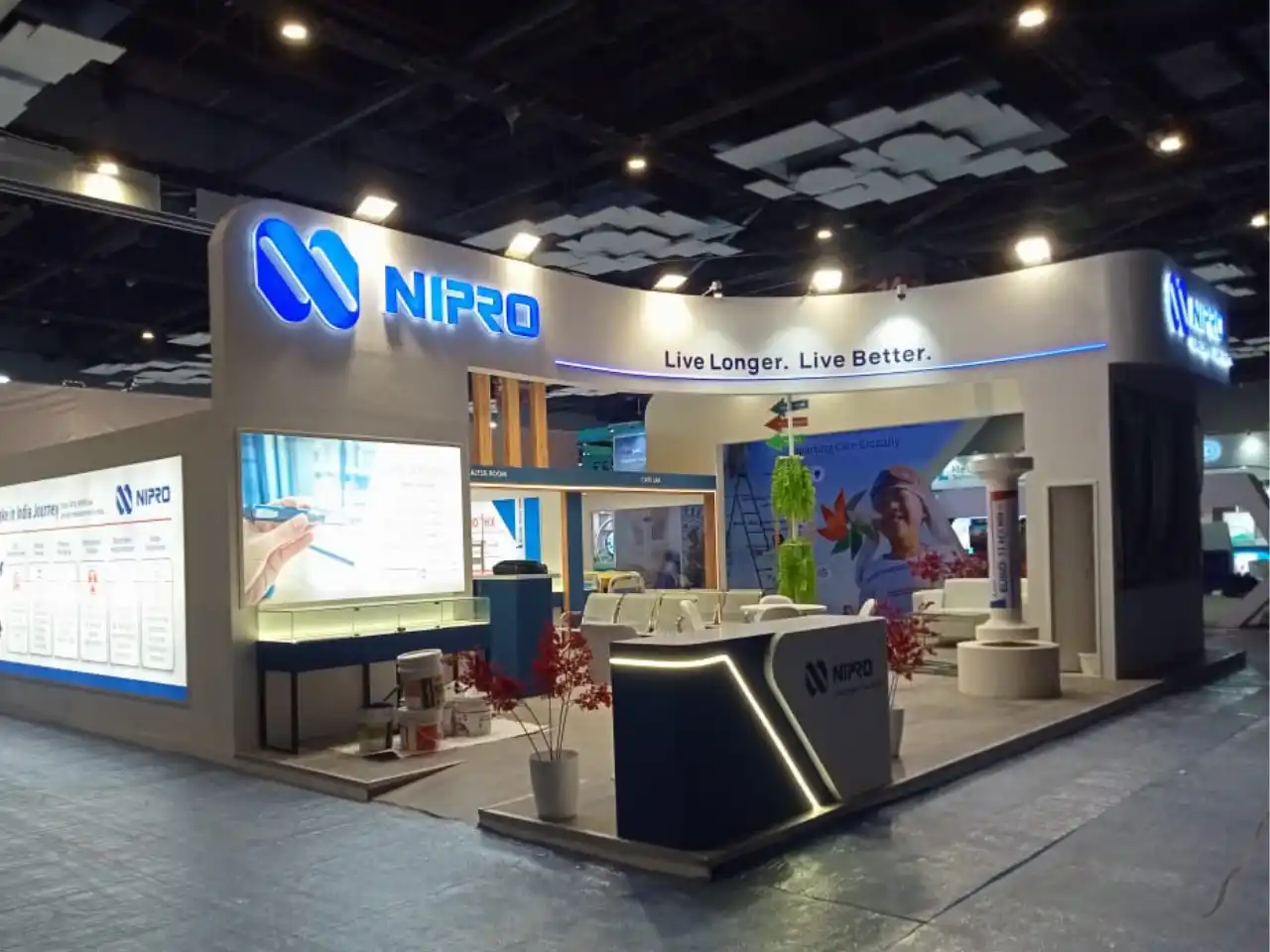 Nipro | India Medtech Expo - 100 sqmt Greater Noida