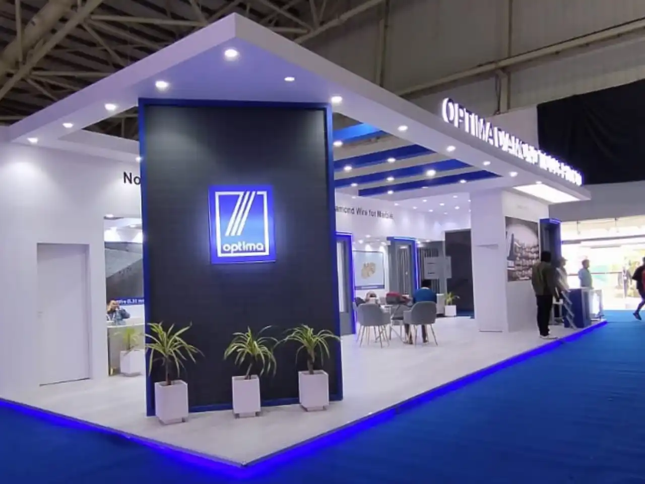 Optima Exhibition Stall Design by The Propshop India 
