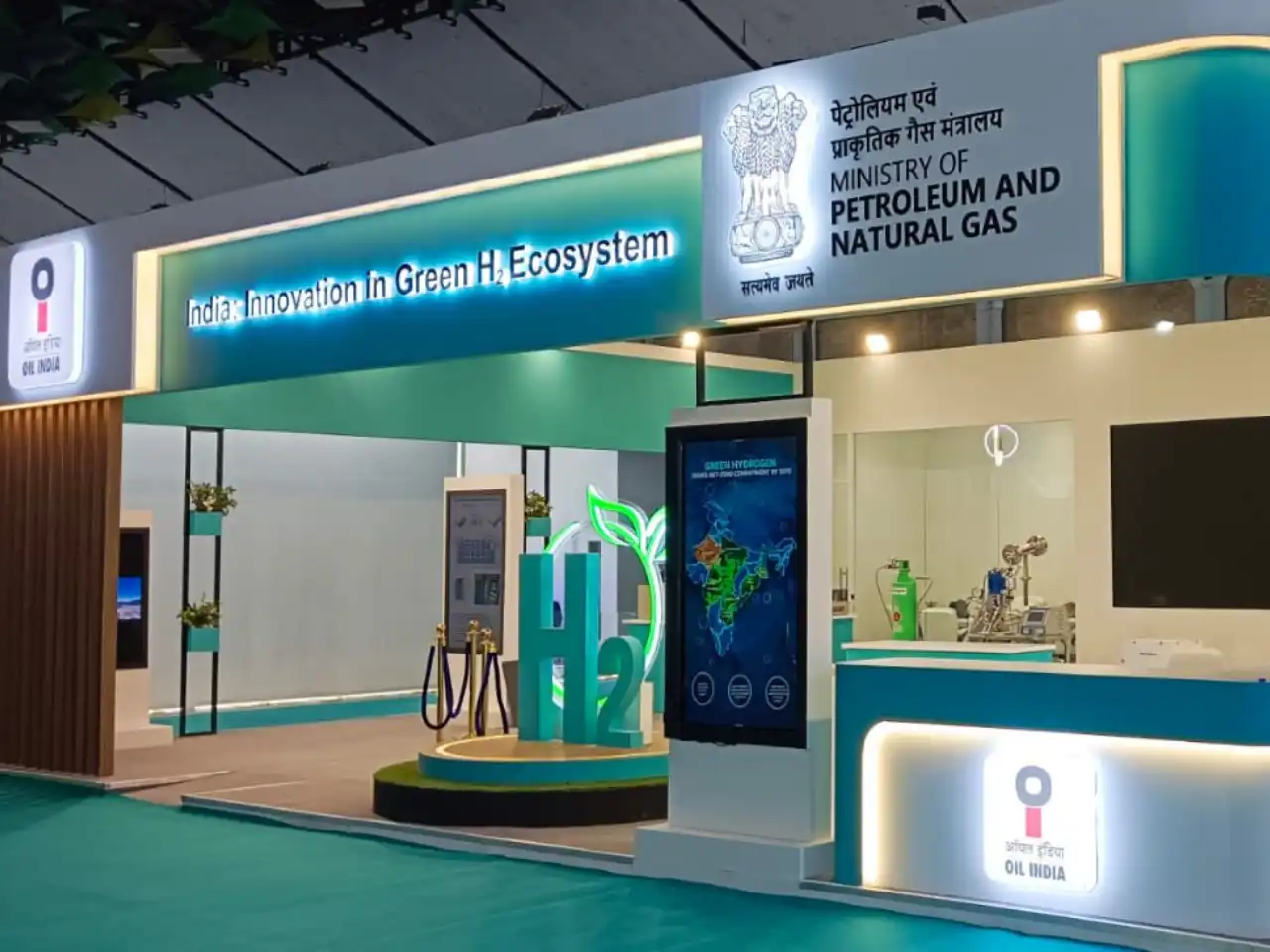 Oil India Exhibition Stand Design by The propshop India