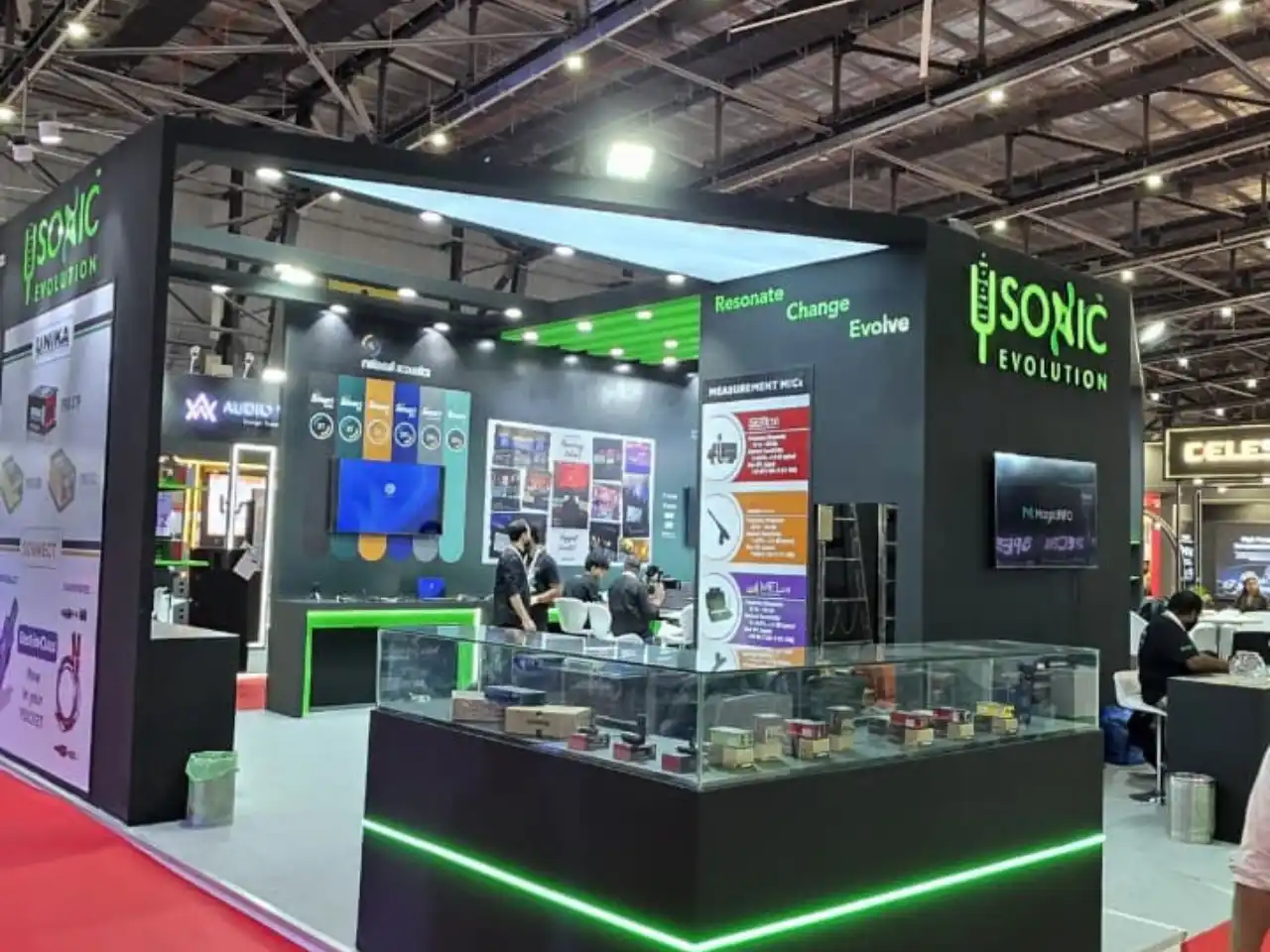 Sonic Evolution Exhibition Stand Design by The Propshop India