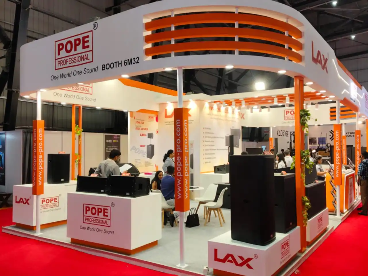 Pope Professional (LAX) Exhibition Stall Design by The Propshop India
