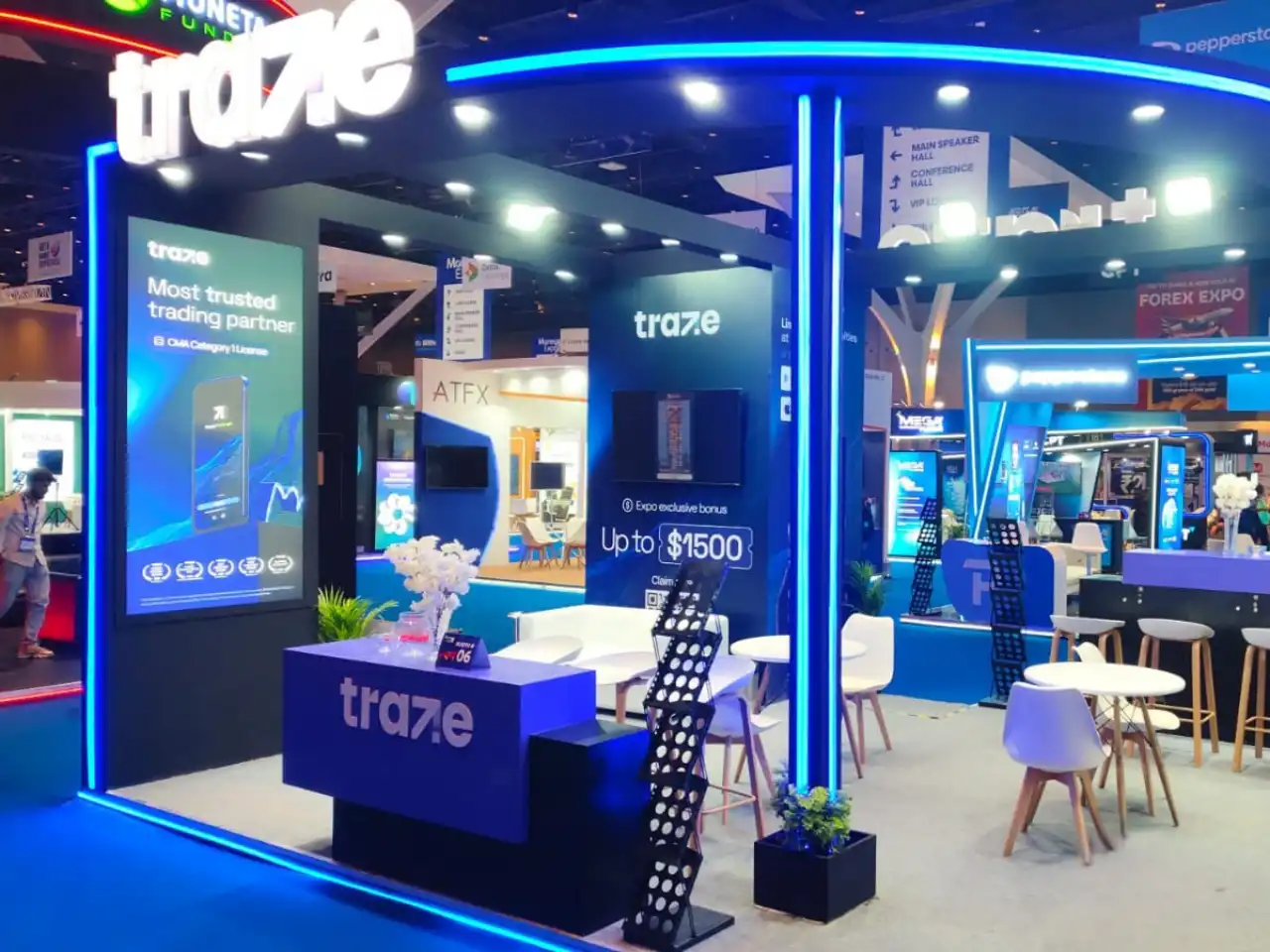 Traze Exhibition Stands Design by The Propshop India