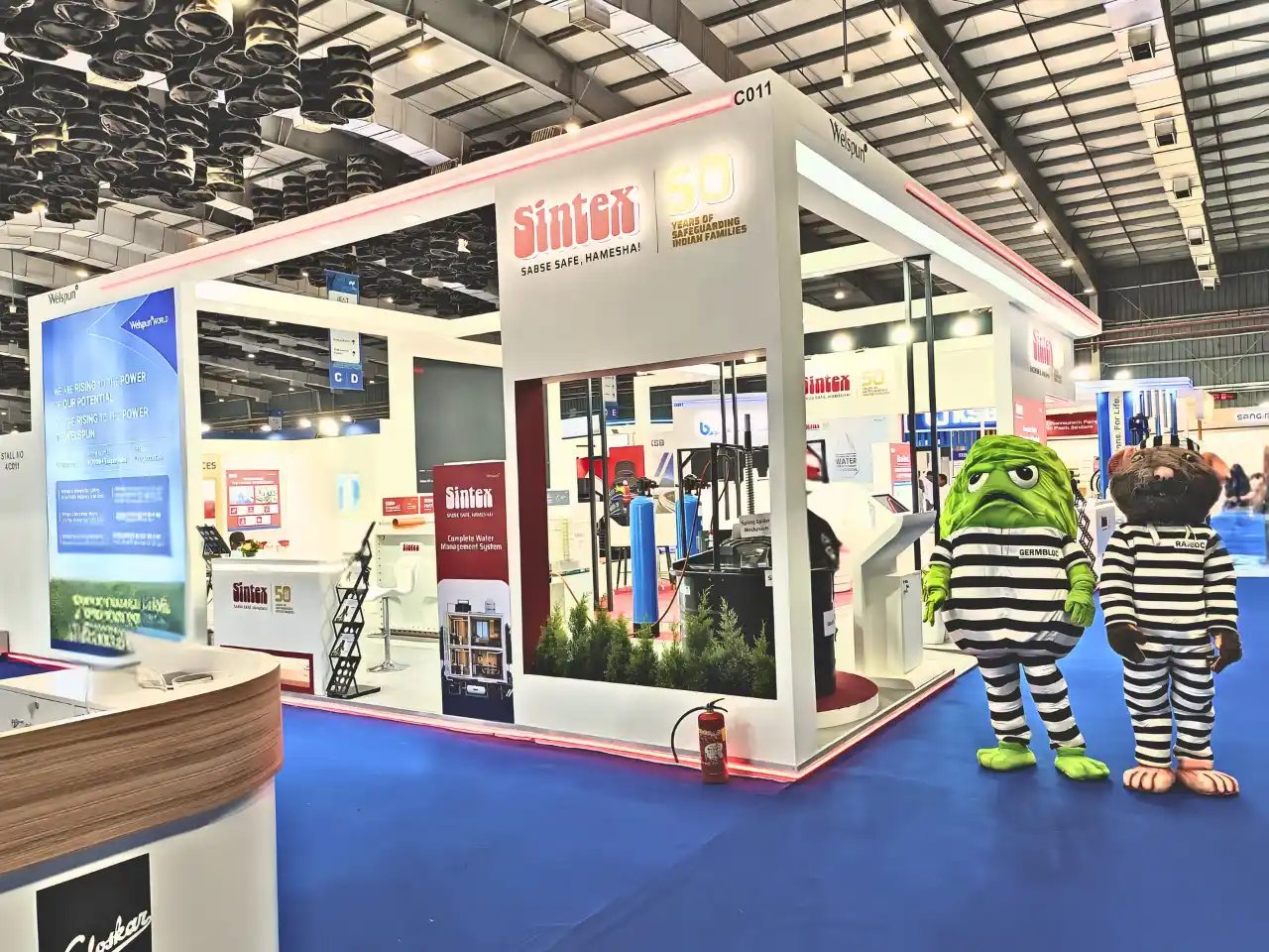 Sintex Exhibition Stand 120 Sqmtr