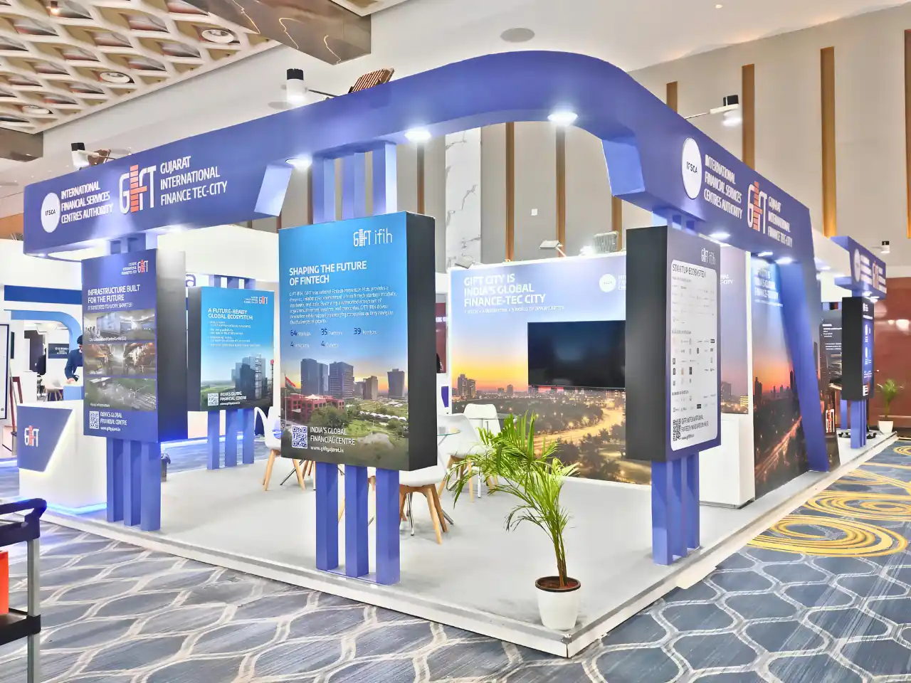 GIFT – Global Fintech Fest 2026 exhibition stand