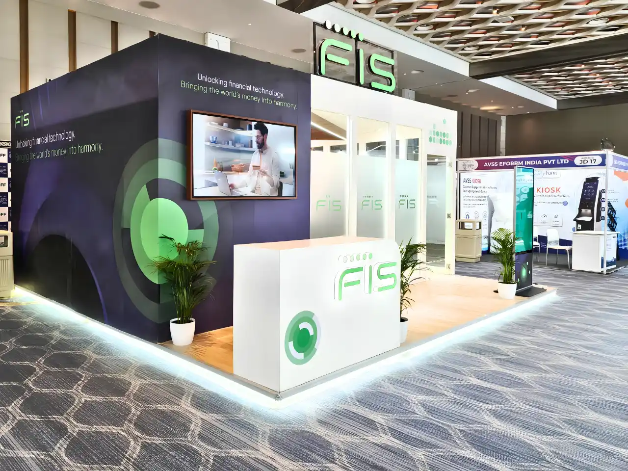 FIS - Global Fintech Exhibition Stall
