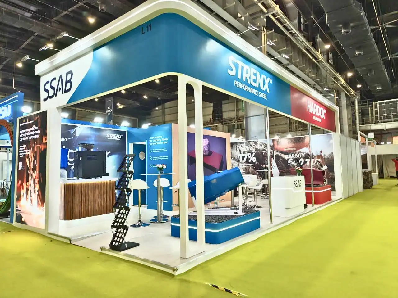 SSAB-Bauma Expo 2026 Exhibition Stall