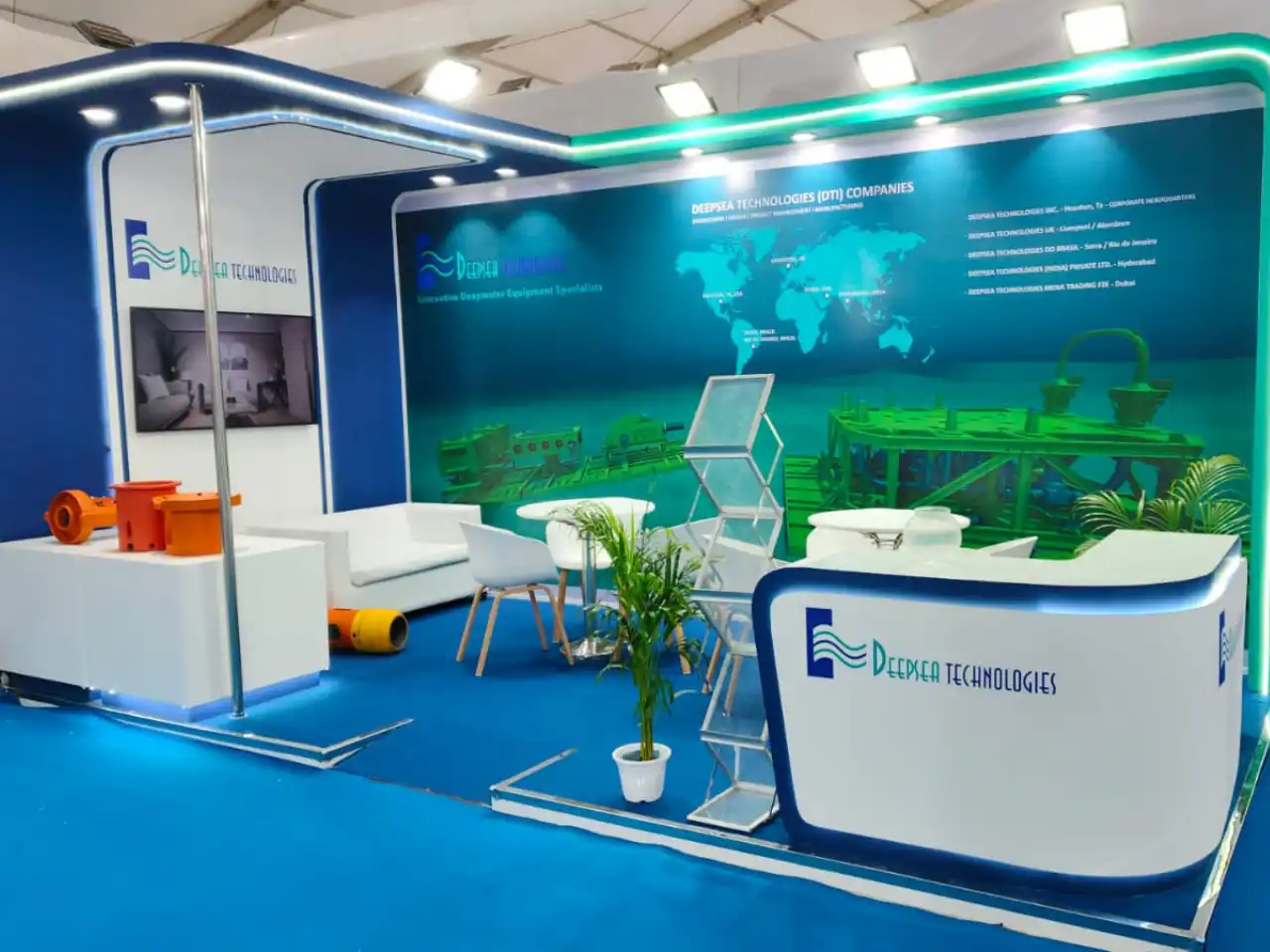 Deepsea Technologies – IEW 2026 exhibition stand