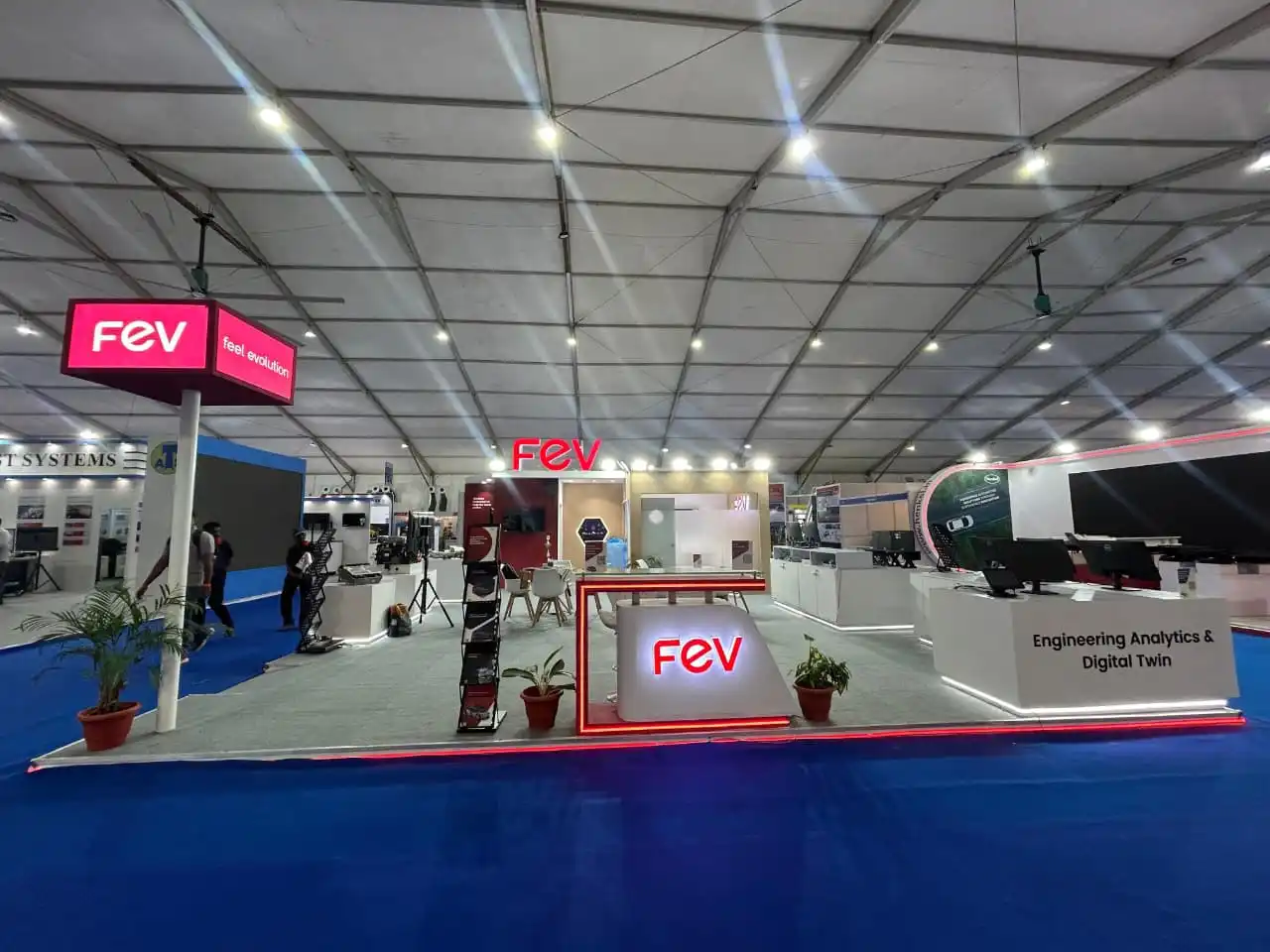 FeV India Pvt. Ltd – SIAT 2026 exhibition stand