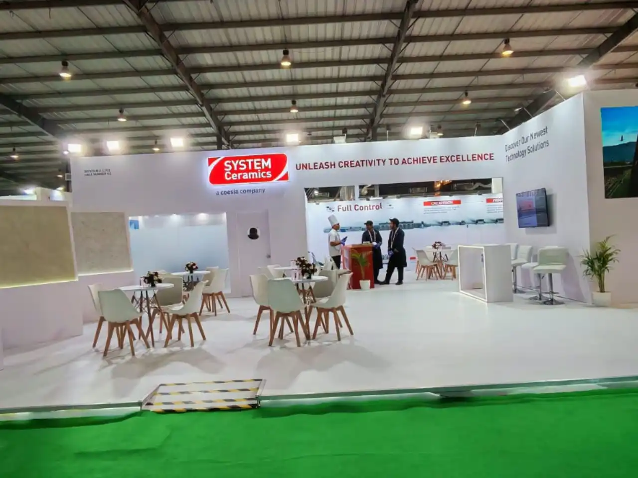 System Ceramics Exhibition Stand - Indian Ceramics Asia 2026 - 152 Sqmtr