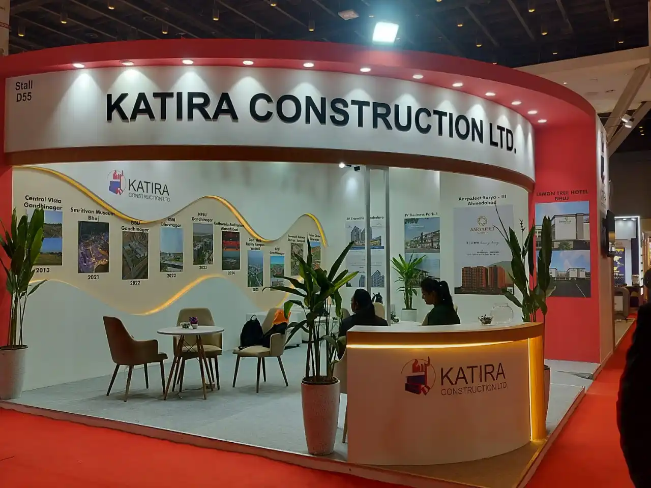 Katira Construction Exhibition Stand Builder by The Propshop India