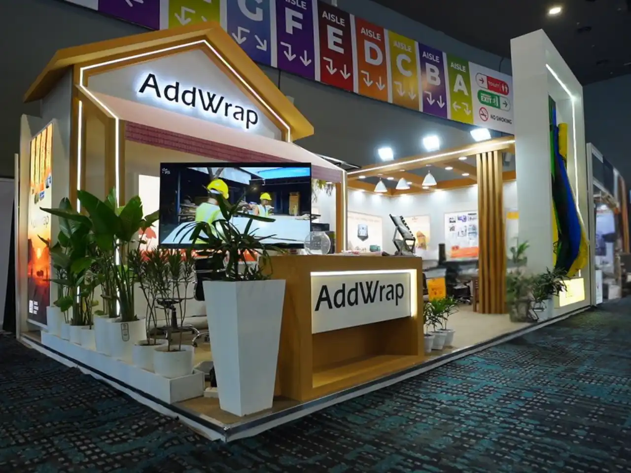 Addwrap Exhibition Stall Design by The Propshop India