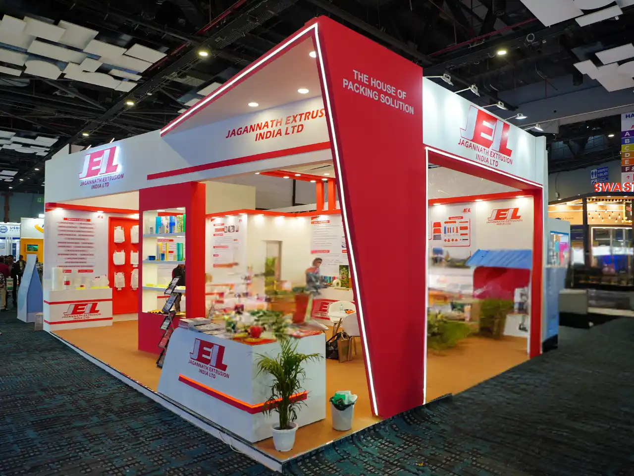 Jagannath Extrusion India Exhibition Stall Design by The Propshop India