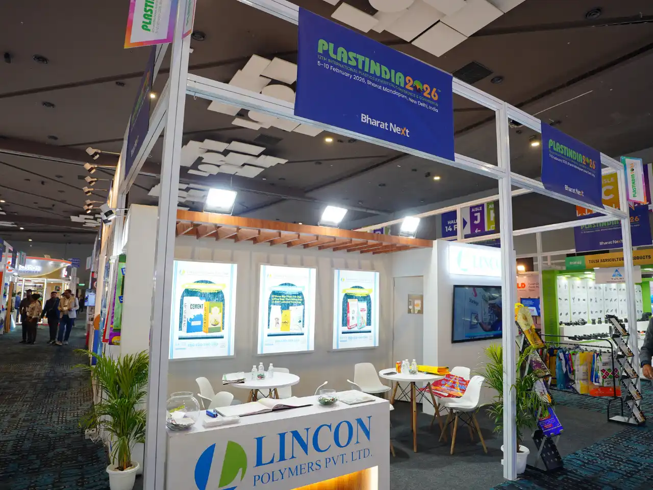 Lincon Polymers Pvt. Ltd Exhibition Stall Design by The Propshop India