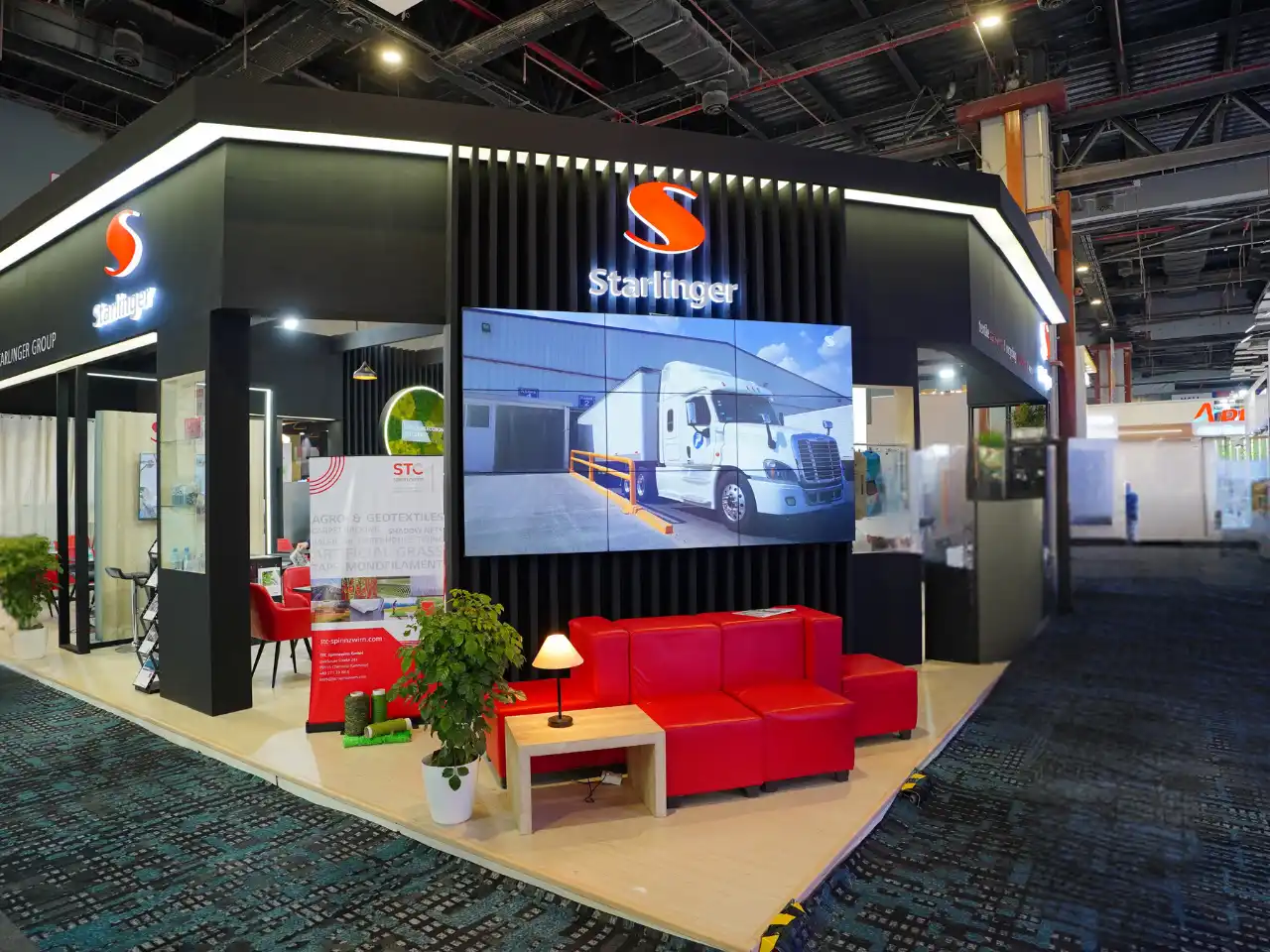 Starlinger & Co Ges.m.b.H Exhibition Stand - Plastindia 2026 - 198 Sqmtr