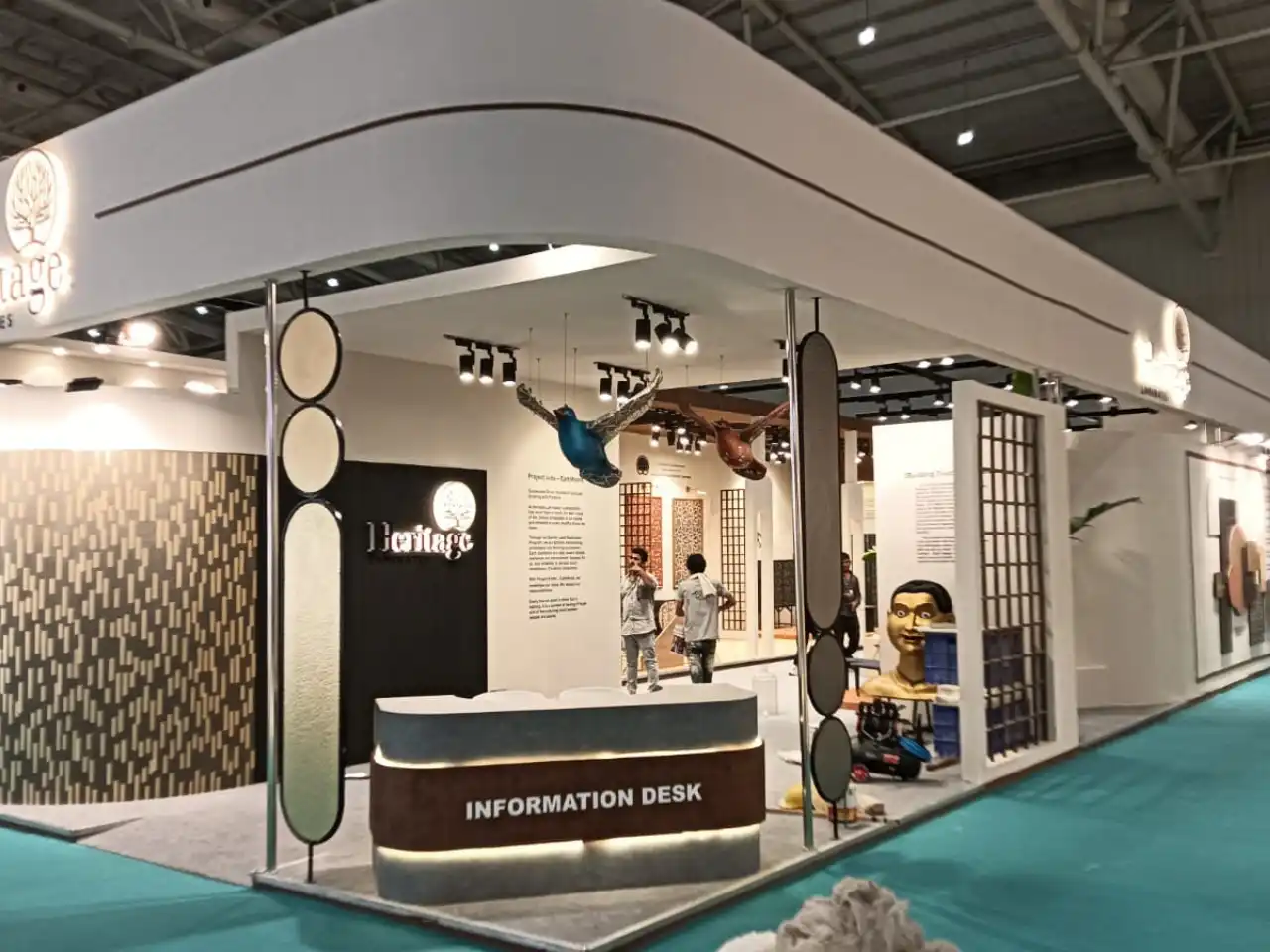 Deco Mica Limited Exhibition Stand 207 Sqmtr