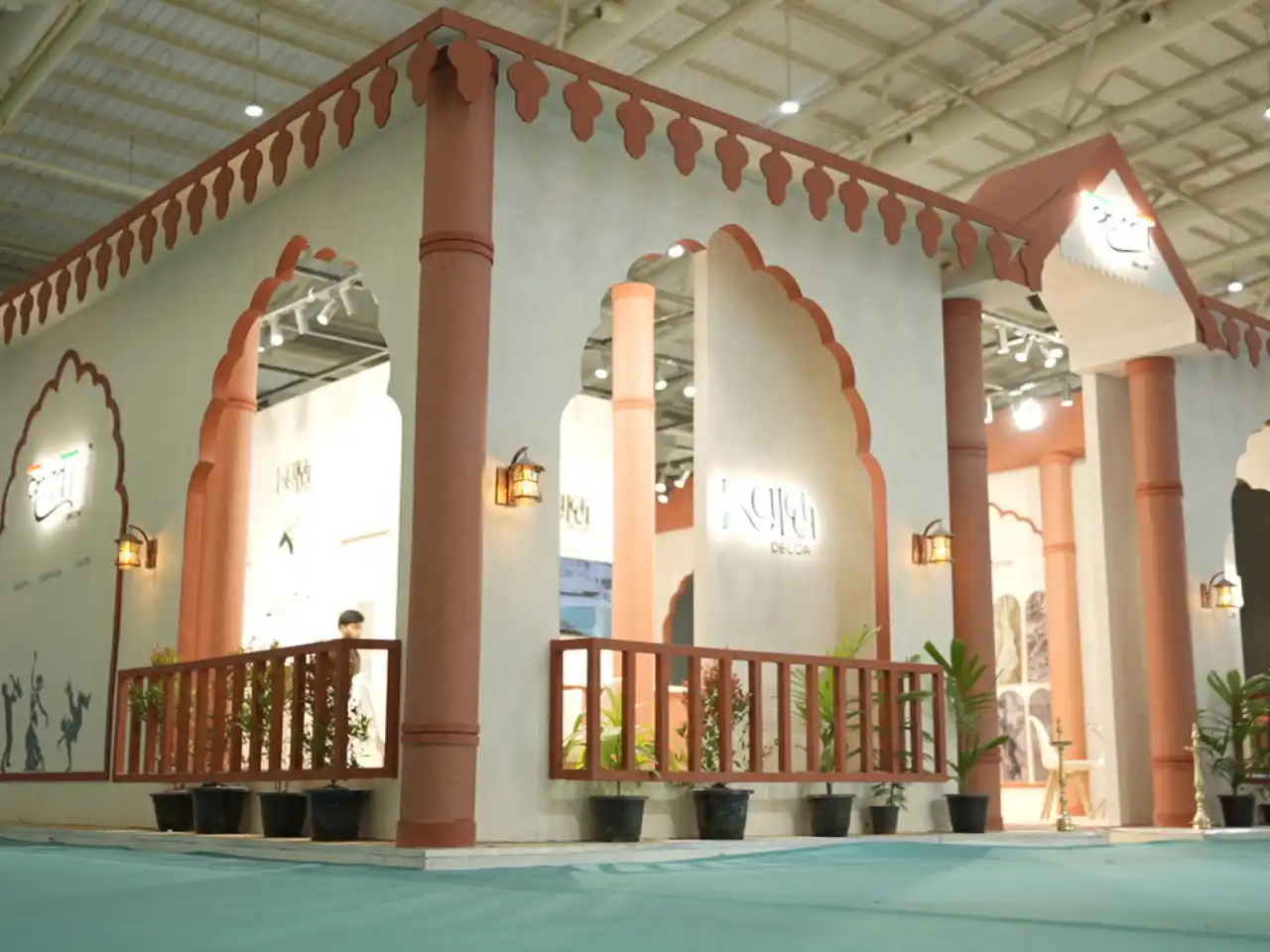 Inara Industries (Kala Décor) Exhibition Stand Design by The Propshop India