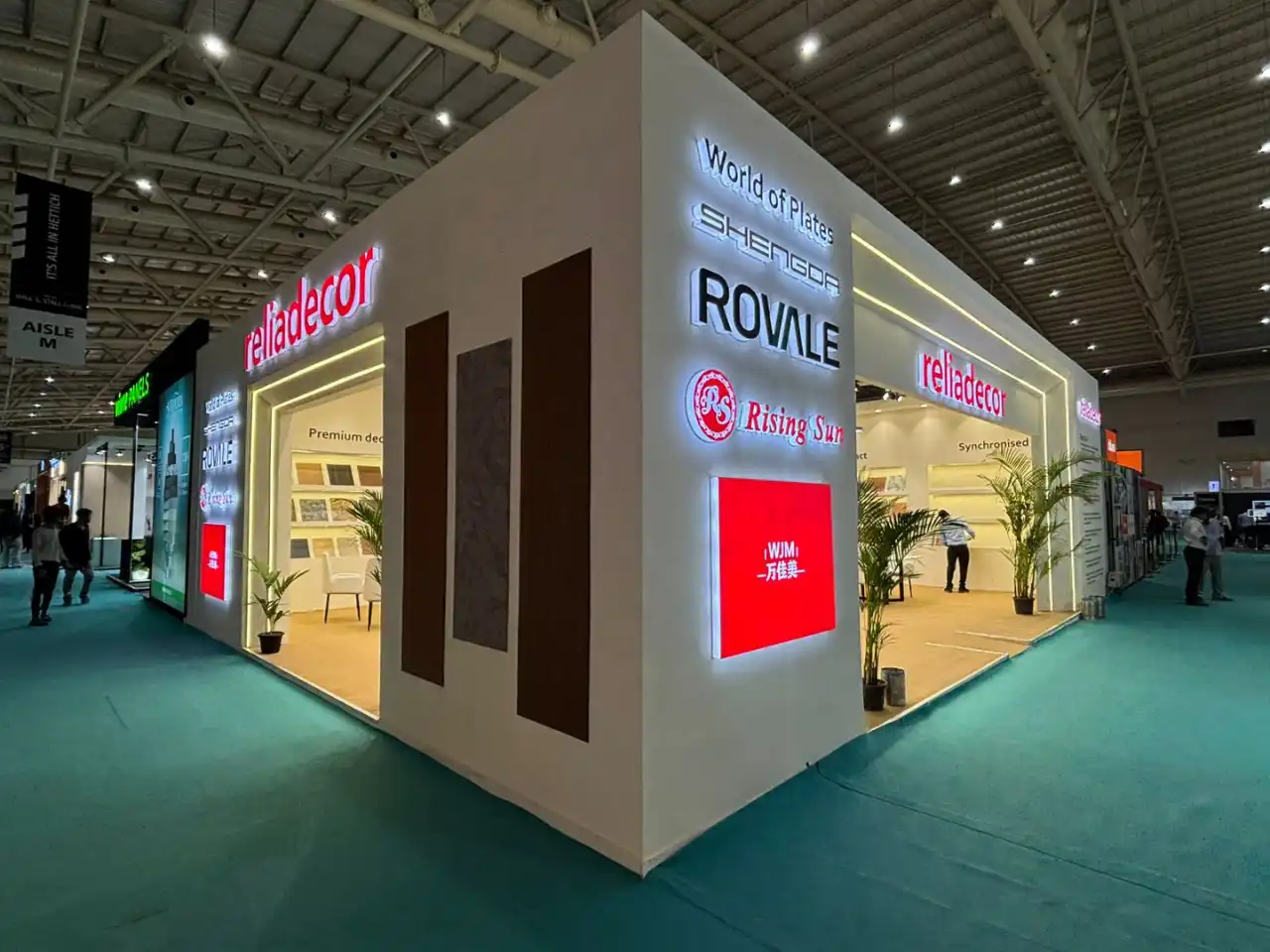 Relia (HPL) Exhibition Stand - Indiawood Exhibition 2026 - 108 Sqmtr