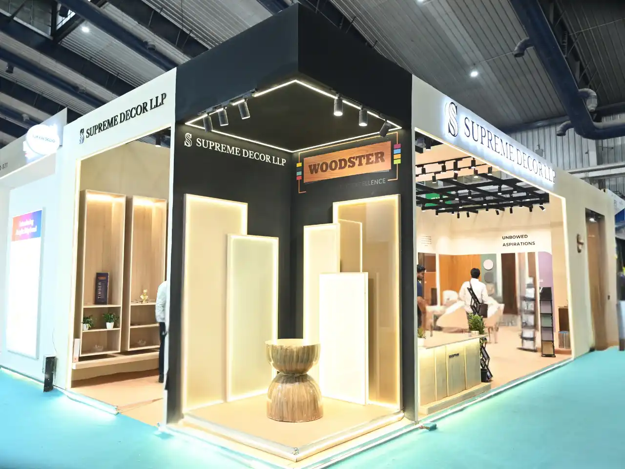 Supreme Decor LLP Exhibition Stall – Indiawood exhibition 2026