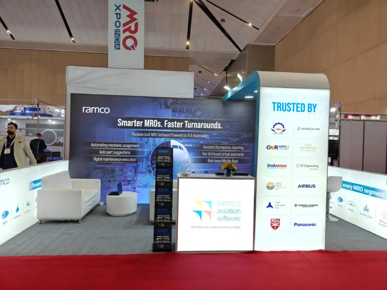Ramco Systems Corporation – MRO XPO South Summit 2026 exhibition stand