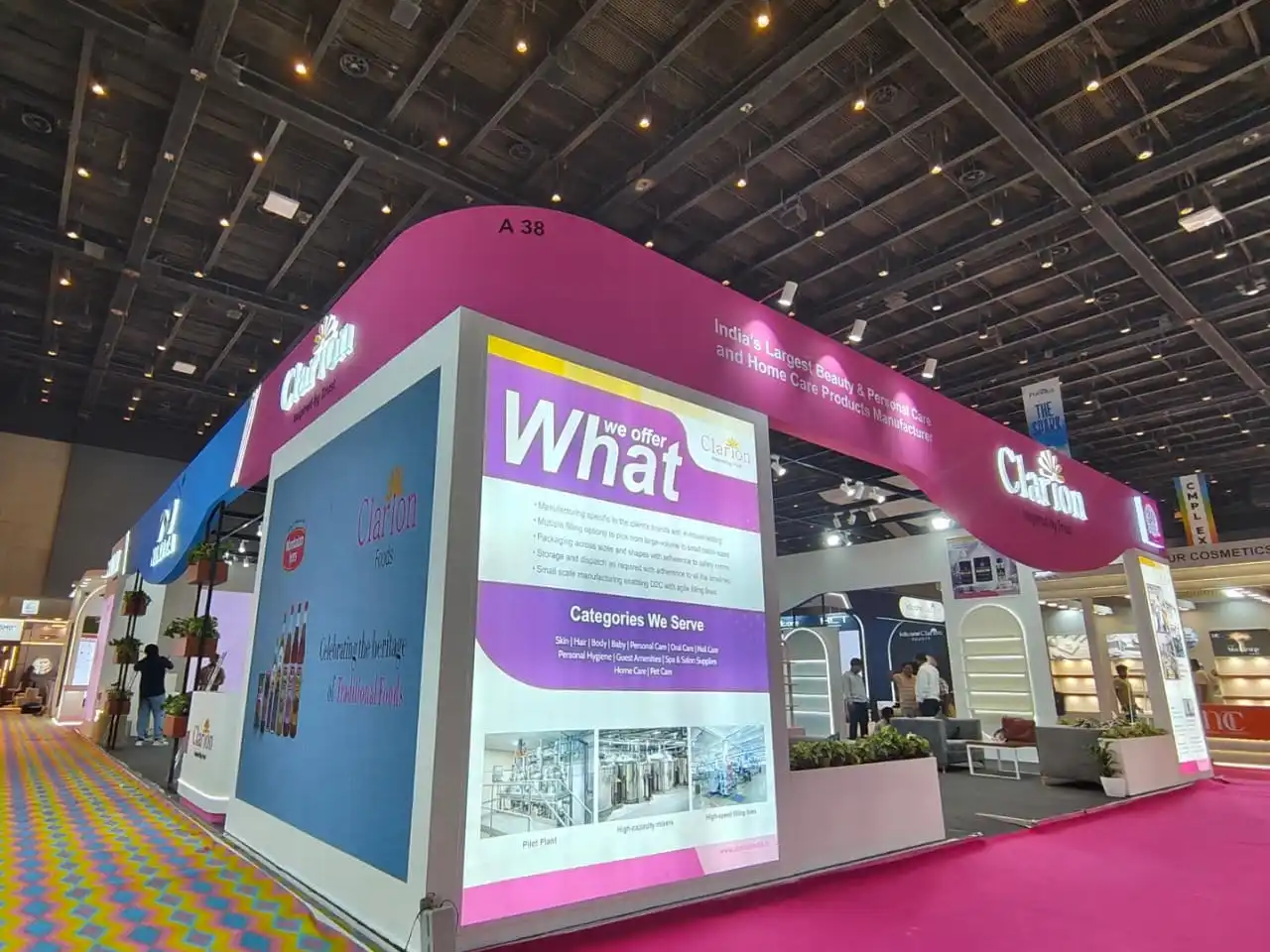 Clarion Exhibition Stall Design by The Propshop India