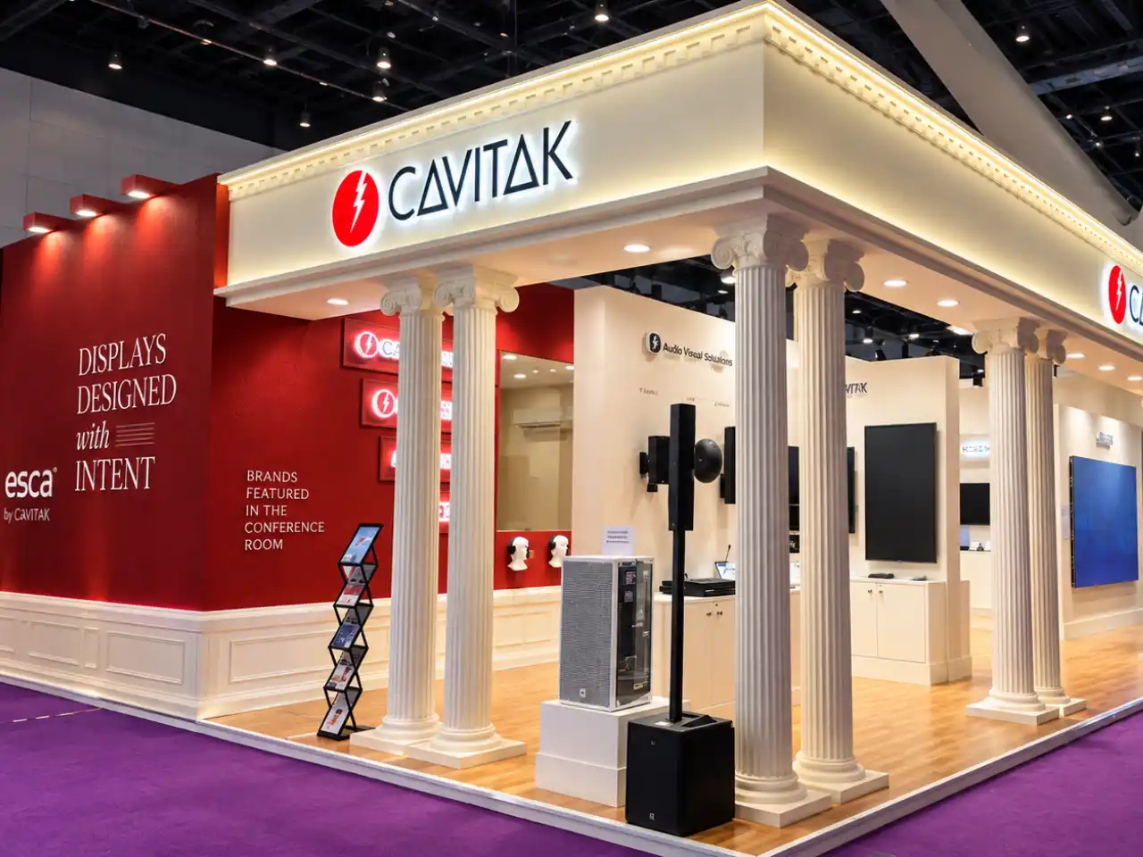 Cavitak - Infocomm 2026 Exhibition Stall