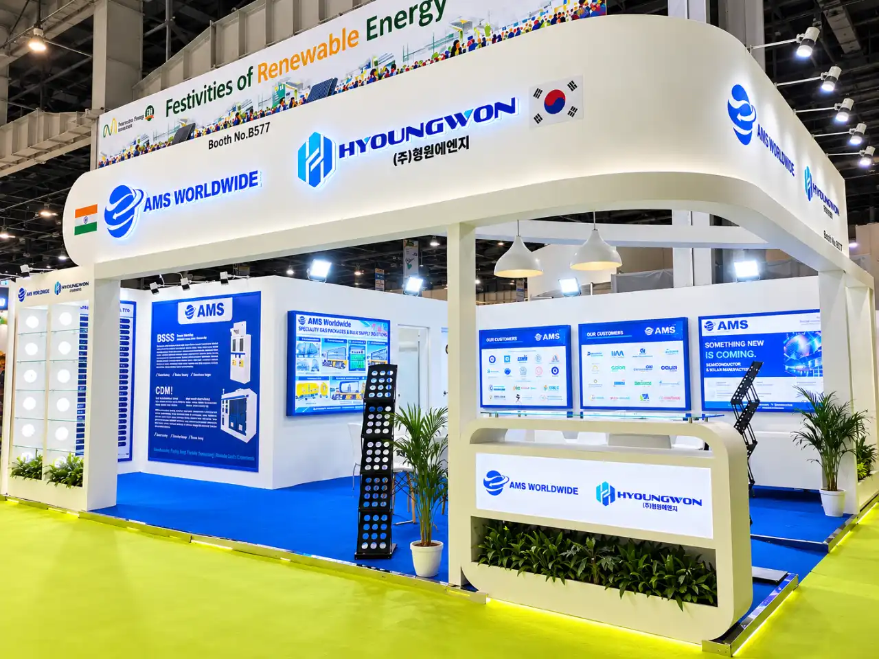 AMS Worldwide | REI | 48 sqmt exhibition stand