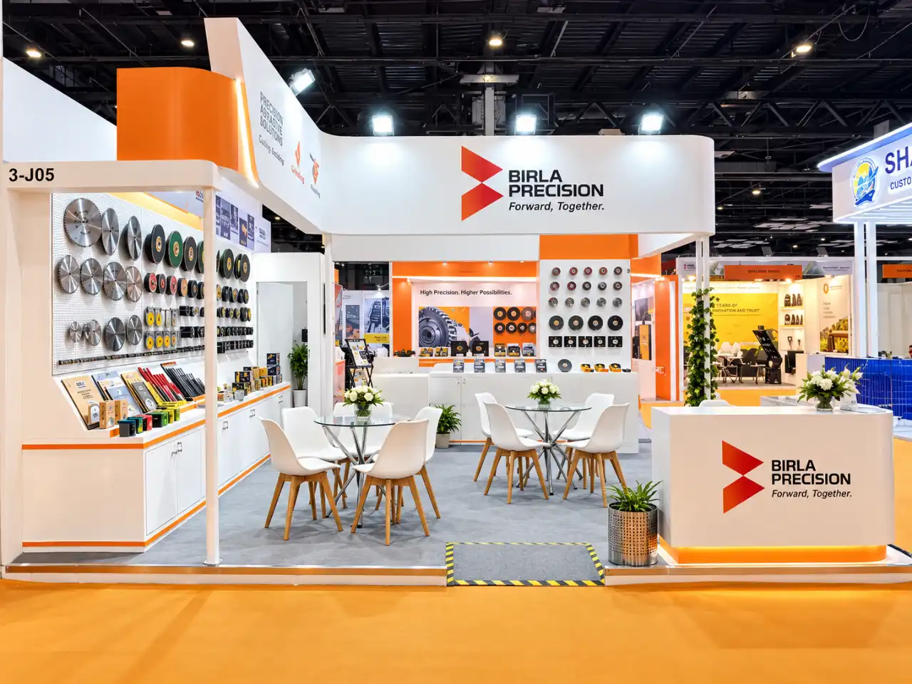 Professional exhibition stand example
